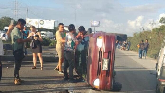 Hombre pierde brazo, tras choque en carretera
