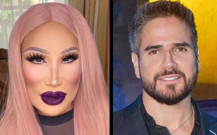 Señalan de acoso a Lyn May por intentar besar al conductor Daniel Arenas