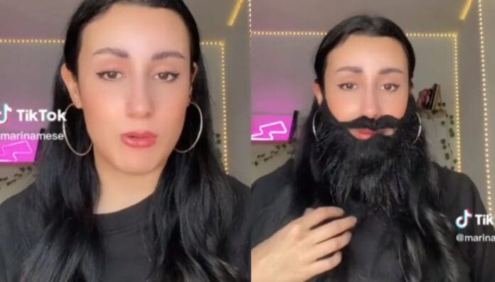 VIDEO: Joven revela que usa barba falsa cuando camina sola y de noche por la calle