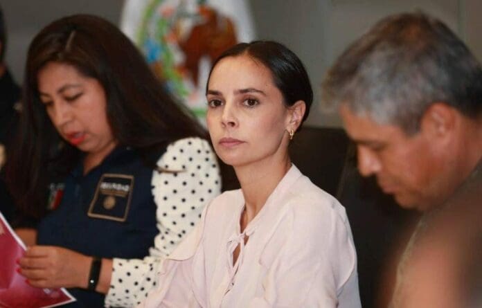 Ana Patricia Peralta, participó en la Mesa Regional de Seguridad de la Coordinación Estatal para la Construcción de Paz y Seguridad.