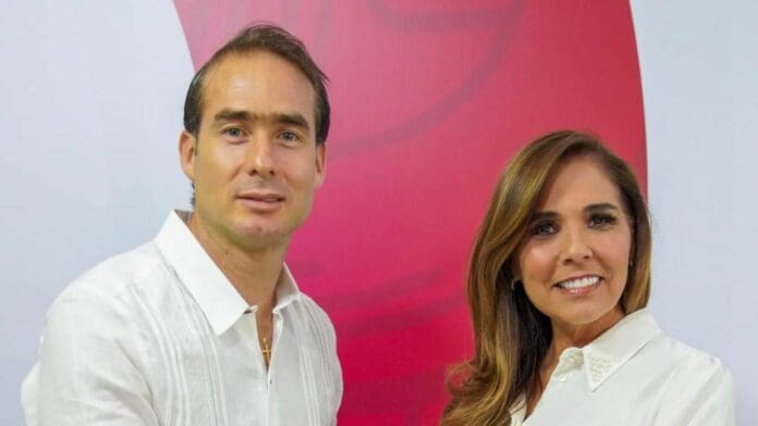 Se reúne el presidente municipal de Tulum Diego Castañón con la gobernadora Mara Lezama