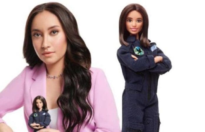Crean barbie de Katya Echazarreta, primera mexicana en viajar al espacio