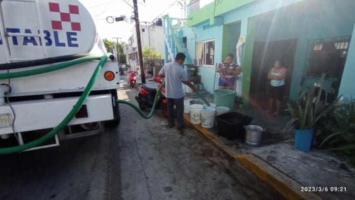 Postura oficial de Aguakan sobre fuga en línea de conducción de agua potable en Isla Mujeres