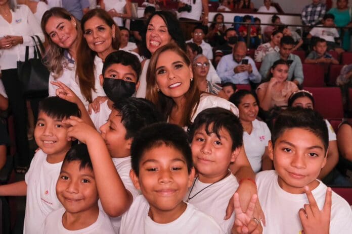 La transformación de Quintana Roo se finca en la voz de las niñas, niños y adolescentes: Mara Lezama