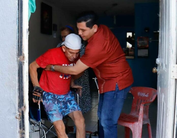 Omar Rodríguez apoya a la ciudadanía con trabajo de territorio y no de escritorio