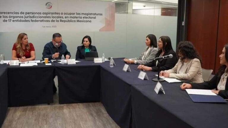 Comparecen ante el Senado las aspirantes a ser magistradas del Teqroo