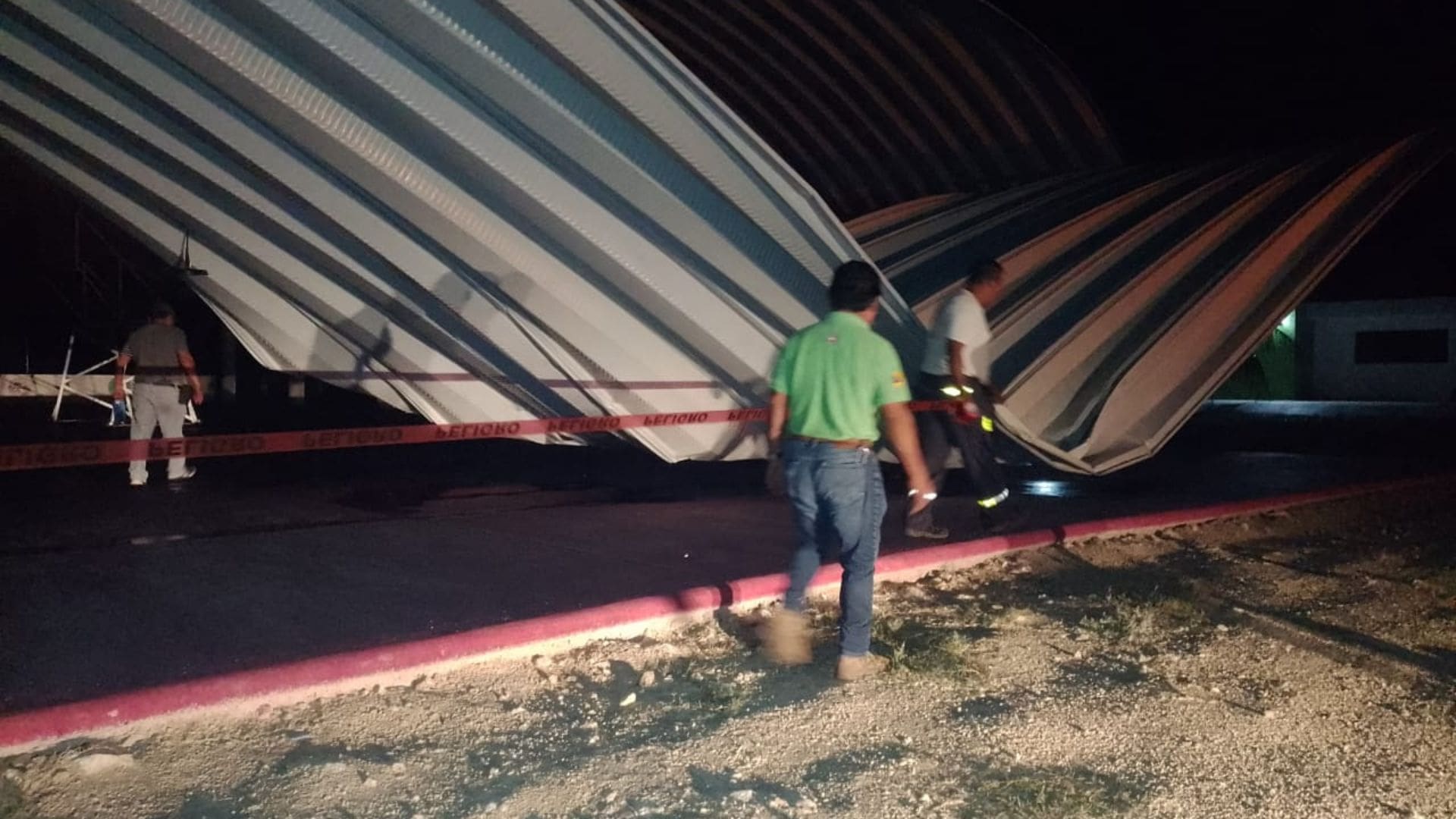 Pega tromba a comunidades de la Ribera del Río Hondo