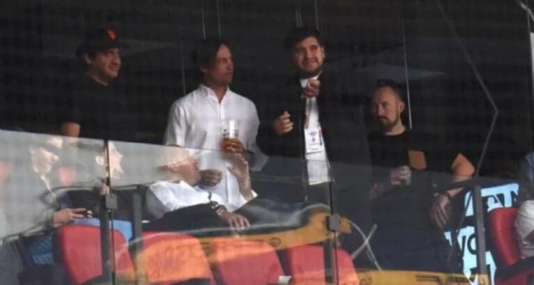 Hijos de AMLO fueron vistos en un palco durante el juego de Grandes Ligas en Cdmx