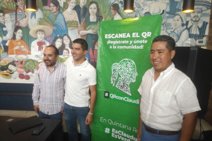 Adelantados pero sin conciertos gratuitos se destapan militantes del Verde en apoyo a Sheinbaum