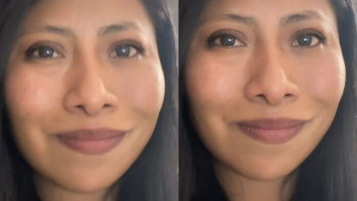 Yalitza Aparicio llorando, denuncia cómo trataron a su familia en un restaurante