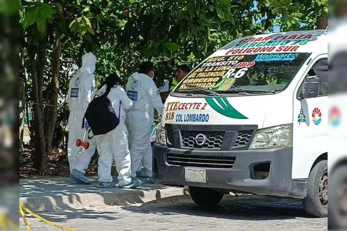 Mujer graba momento en que es atropellada por una combi en Cancún