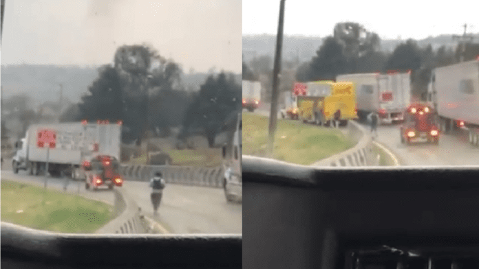 Captan asalto en la carretera Puebla-Veracruz por gente fuertemente armada
