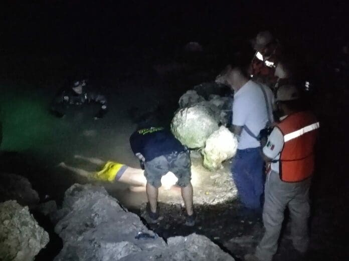 Muere ahogado trabajador del Tren Maya en un cenote de Puerto Aventuras