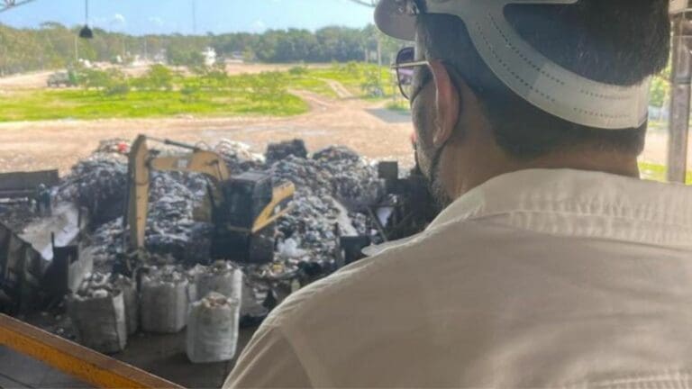 Denuncian problemas en el Relleno Sanitario de Cancún; piden se cambie a la empresa