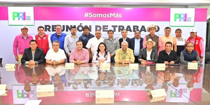 Líderes de Morena, PVEM y MC se suman a campaña de Alejandra Del Moral en Edomex