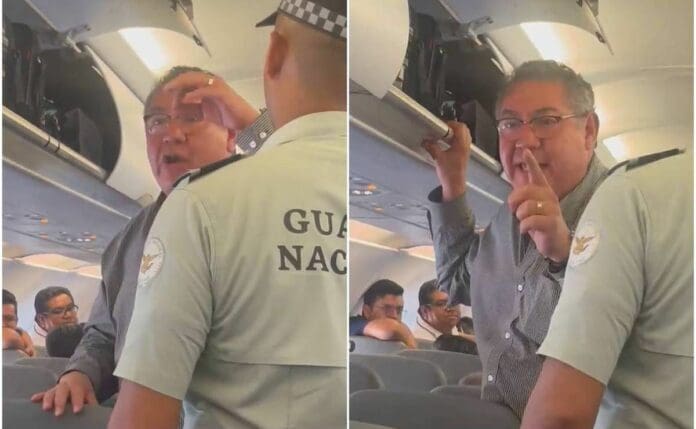 VIDEO: Bajan a pasajero de Viva Aerobus tras denunciar que no respetaron el lugar que compró