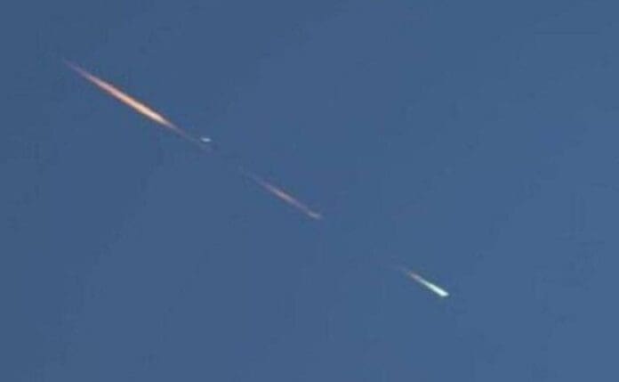 Alarma estruendoso sonido de posible meteorito a Israel y Palestina