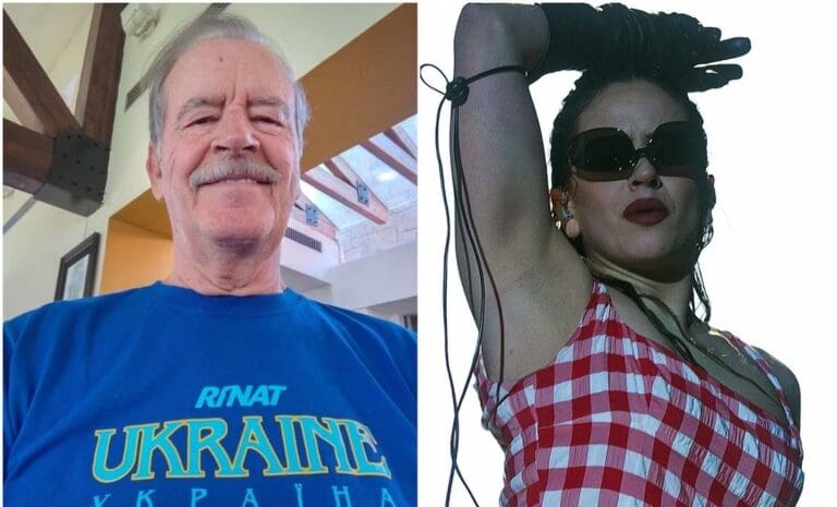 Molesta a Vicente Fox anuncio de Rosalía gratis en el Zócalo: “No tienen dinero para…”