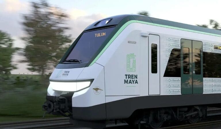 Vehículo eléctrico conectará al aeropuerto de Cancún con la estación del Tren Maya