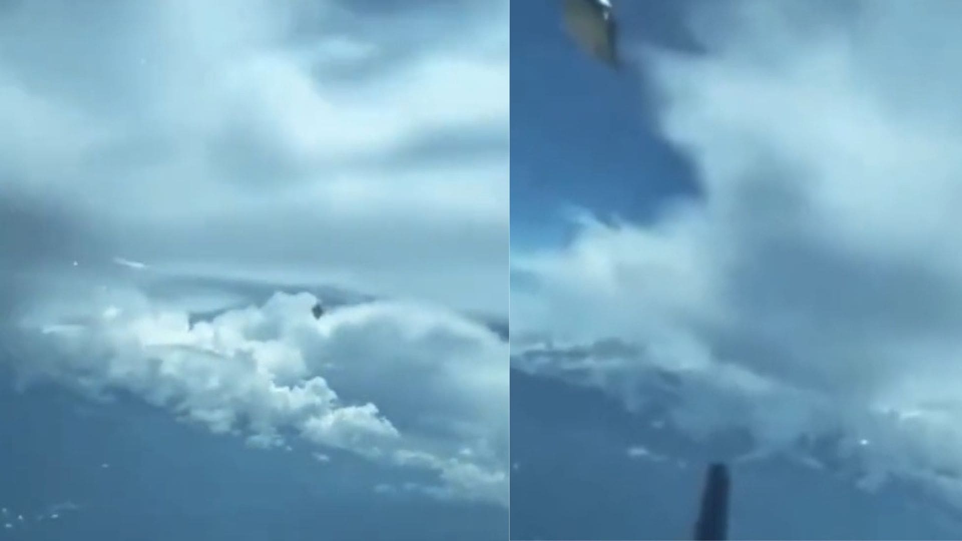 VIDEO: Pilotos captan un fenómeno aéreo no identificado sobre el cielo