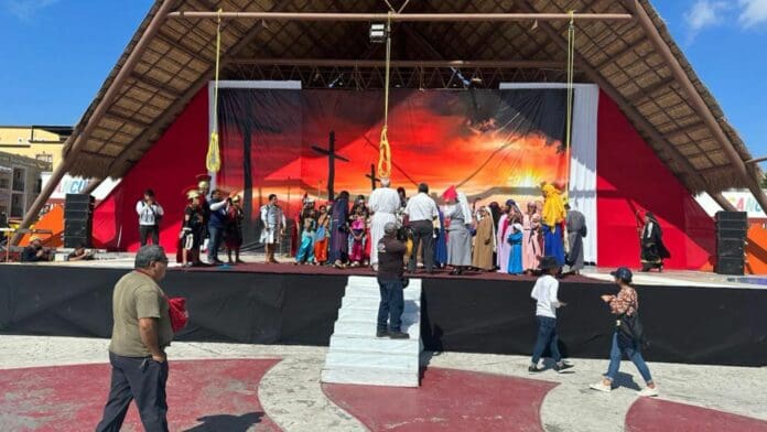 Advierten de cierres parciales de calles por viacrucis y procesiones en Cancún