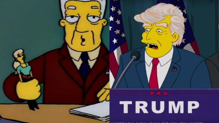Los Simpson predicen el arresto de Trump en medio del furor por la película 'Barbie'