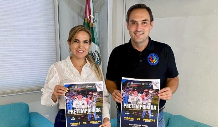 Tigres de Quintana Roo contra Piratas de Campeche en Playa del Carmen