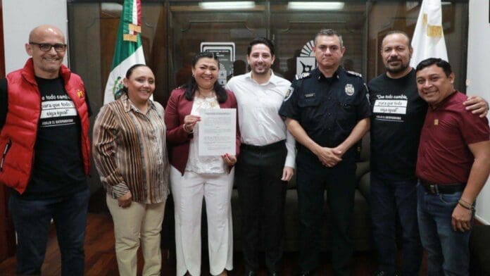 Trabajamos en unidad con la gobernadora Mara Lezama para garantizar la paz y la seguridad: Renán Sánchez Tajonar