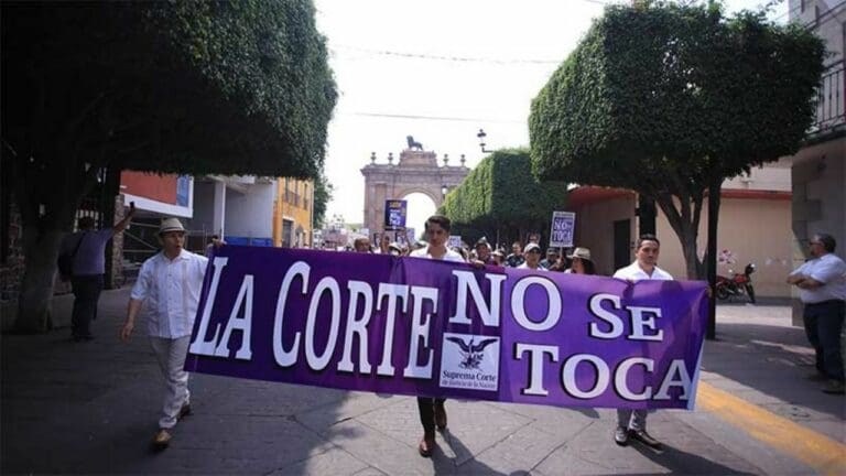 “La corte no se toca”: Marchan en las principales ciudades del país en defensa del Poder Judicial