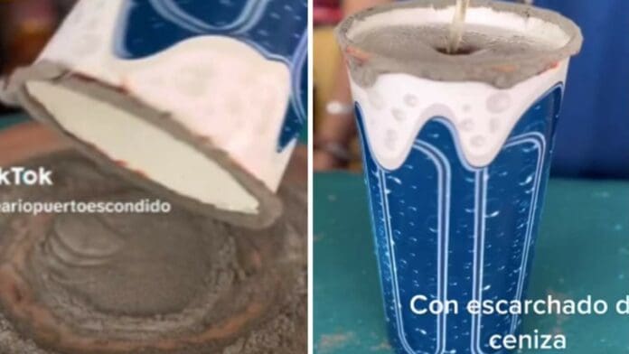 En Puebla preparan «michelada» con ceniza del volcán Popocatépetl