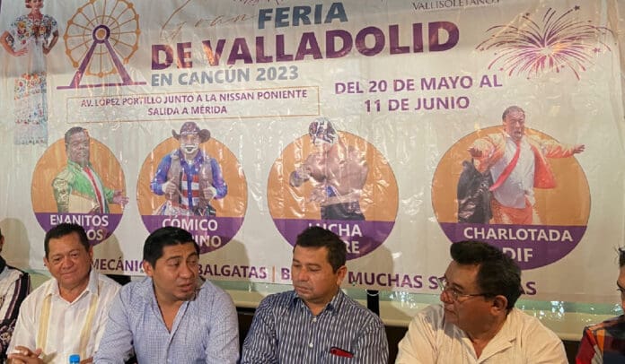 Anuncian la Feria de Valladolid en Cancún; habrá diversos eventos de mayo a junio