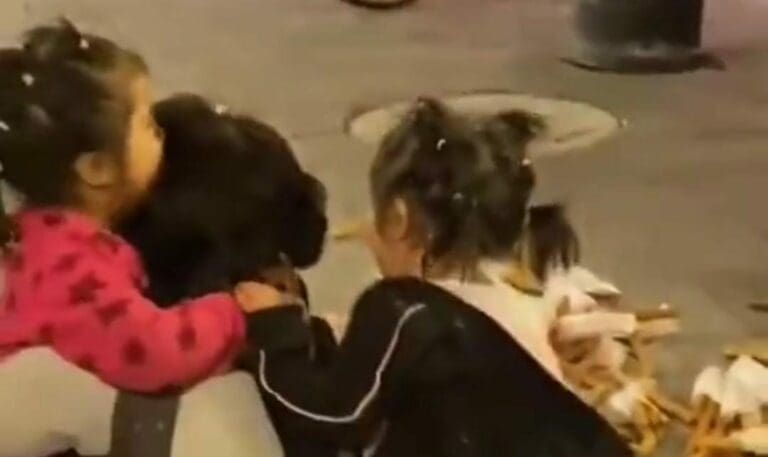 Policías de la Ciudad de México le tiraron sus churros a una mujer que vendía mientras estaba en compañía de sus hijas.