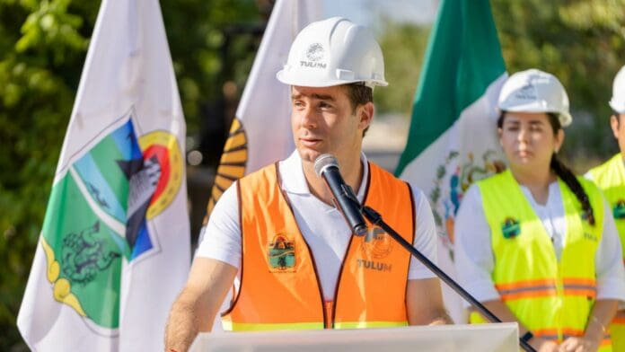 Crece infraestructura en la zona maya de Tulum: Diego Castañón da banderazo para la pavimentación de vialidades