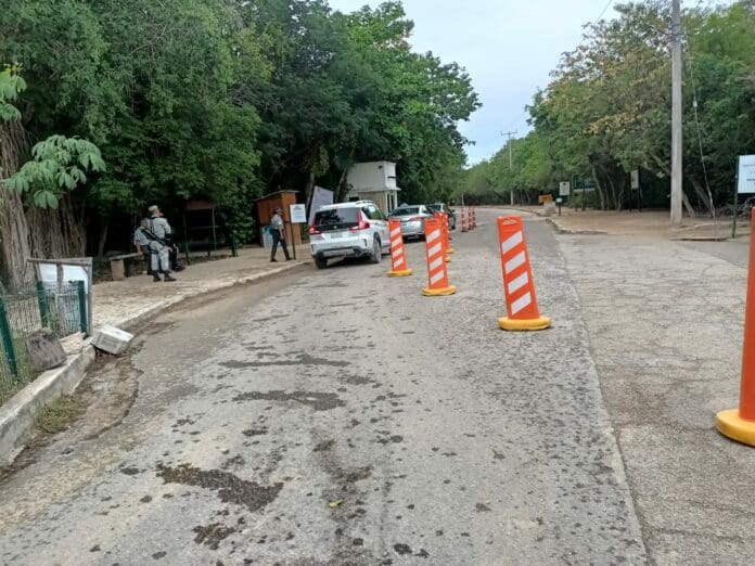 Inicia cierre temporal de la zona arqueológica de Tulum