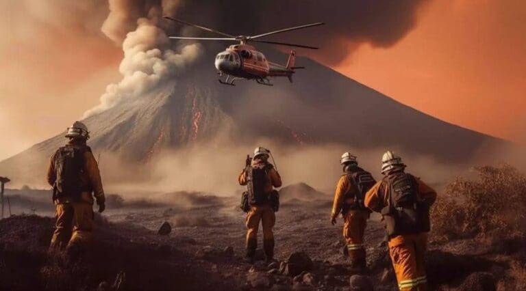 Retan a Inteligencia Artificial a mostrar cómo sería el Popocatéptl en erupción 