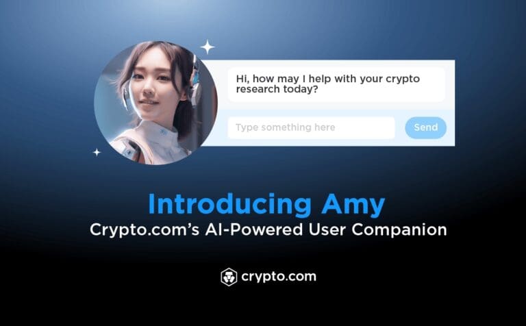 "Amy": Crypto.com lanza nuevo asistente creado con inteligencia artificial
