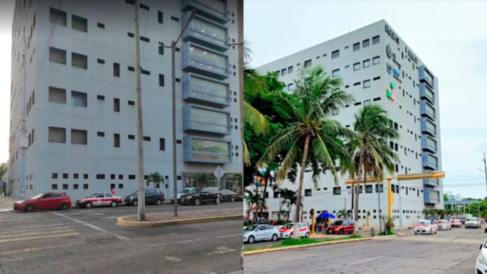 Cae elevador de Hospital Infantil en Veracruz