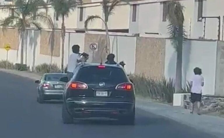 Video: Detienen a 7 adolescentes por disparar con armas de gotcha a gente en Querétaro