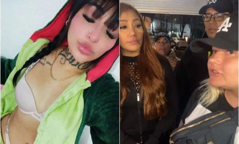 Caso Plaza Antara Amigos, fans y familiares de Yulissa Mendoza graban VIDEO desde la FGJ en apoyo a la influencer