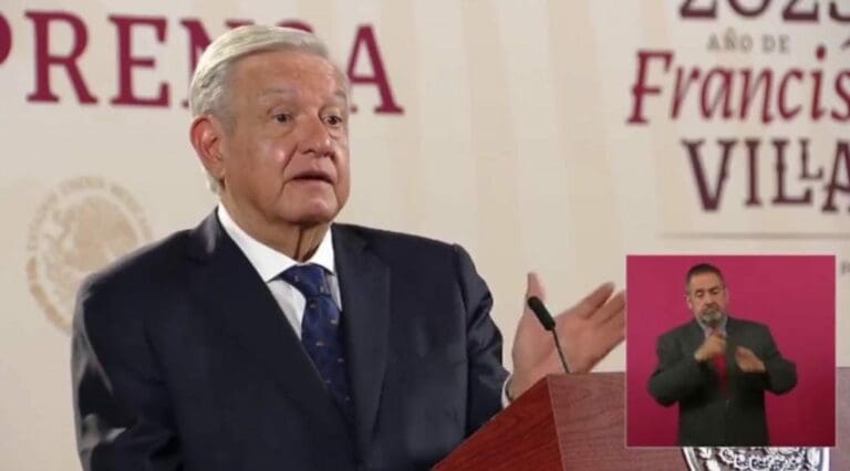 AMLO expresó su sentir luego de que Lilly Téllez anunciara que se baja de la contienda rumbo a la candidatura presidencial.