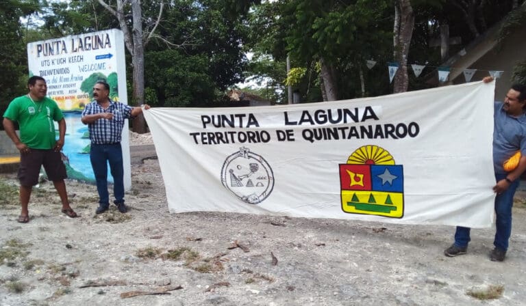 Lucha Chano Toledo por los derechos de habitantes de Punta Laguna, comunidad ecoturística