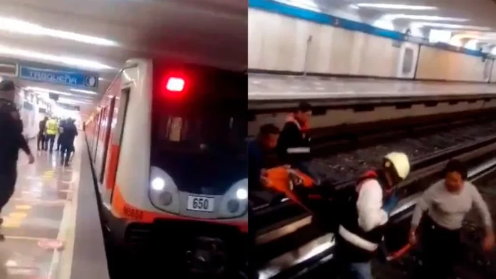 Joven se lanza a las vías del Metro Bellas Artes y sobrevive