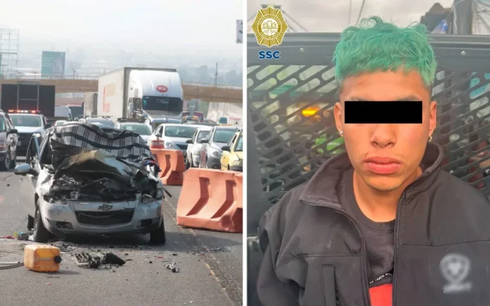 Chofer choca a propósito para salvarse de secuestro