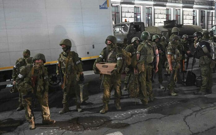 Bielorrusia construye campamentos para Grupo Wagner