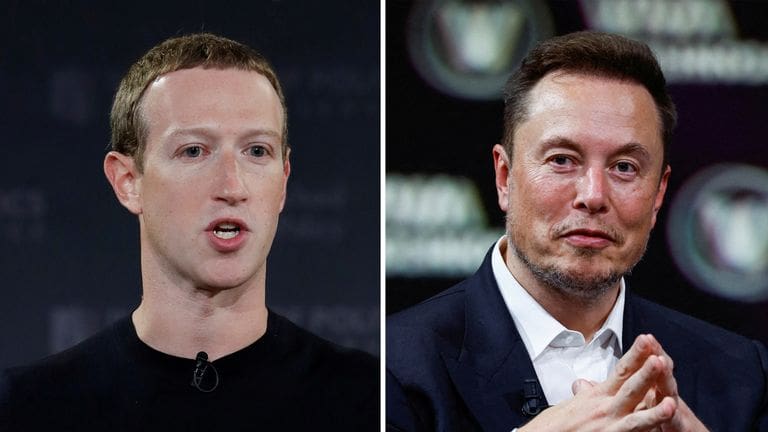 Mark Zuckerberg y Elon Musk dicen que están listos para una pelea en jaula