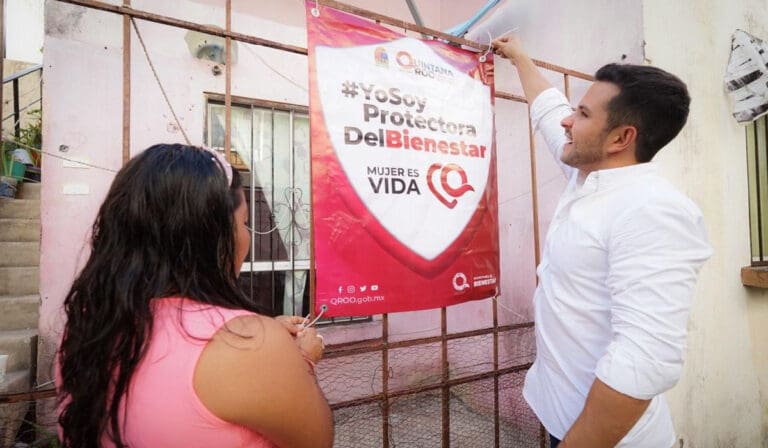 Visita Pablo Bustamante a Protectoras del Bienestar en Villas Otoch Paraíso