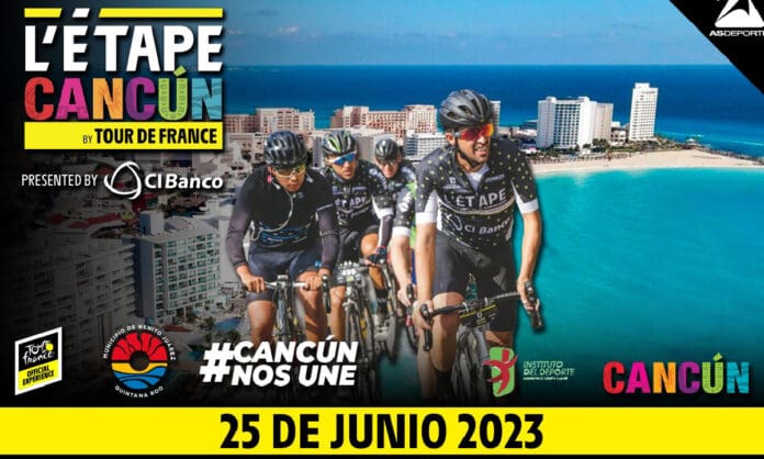 Cerrarán por ocho horas vialidades en Cancún por el Tour de Francia 