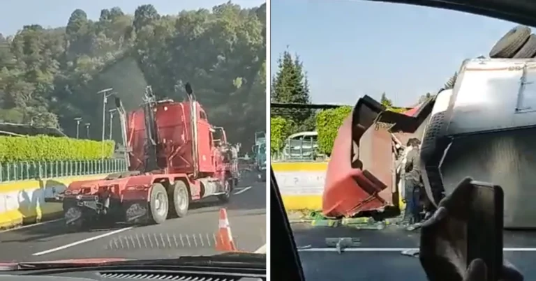 Cierre en la México-Cuernavaca suma 11 kilómetros de fila y 4 horas