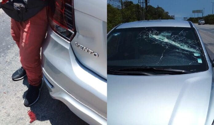 Surge nueva agresión de taxistas a conductores de Uber, en Cancún