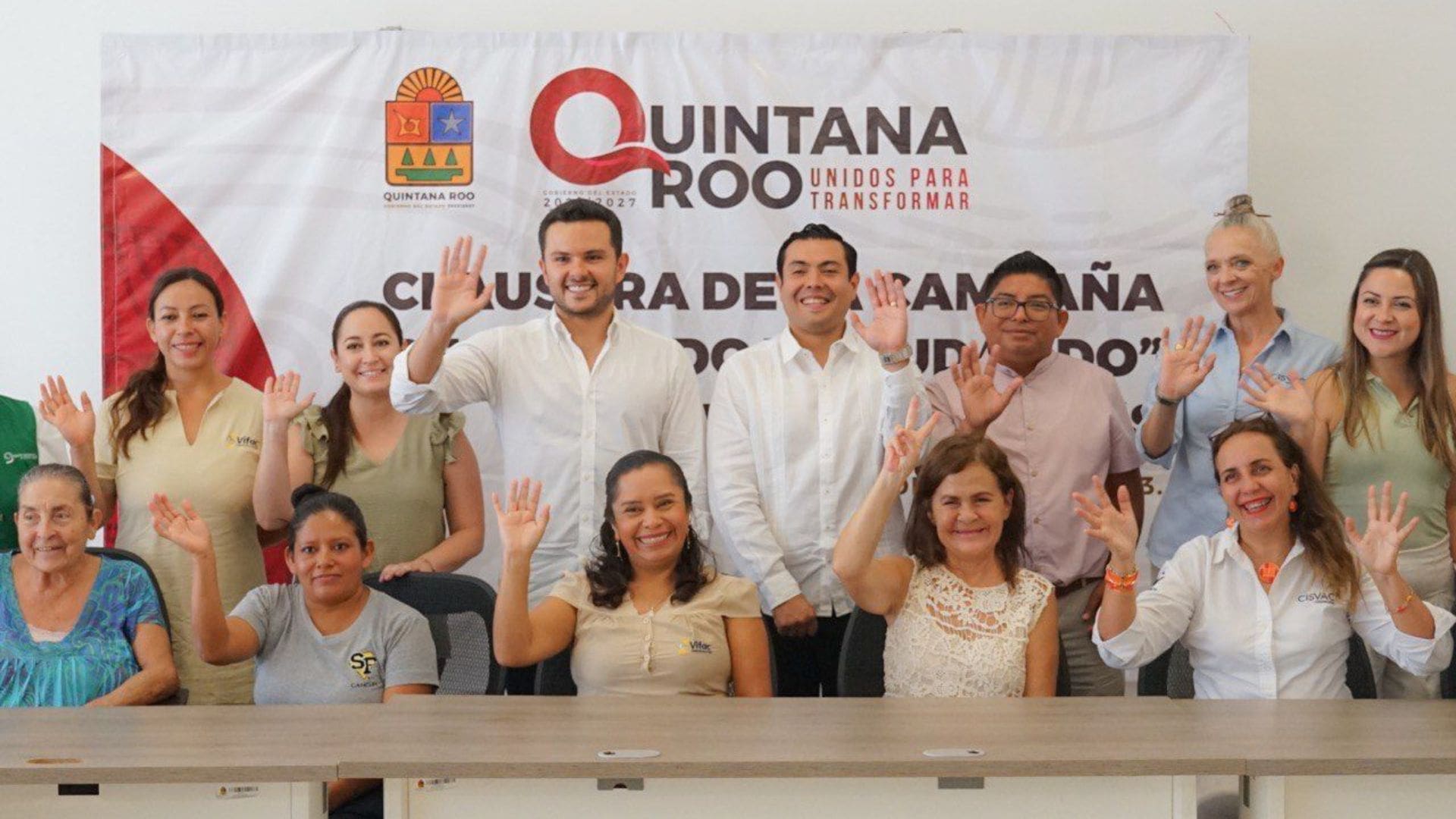 Encabeza Pablo Bustamante clausura de la campaña ‘Reciclando y Ayudando’, en Cancún